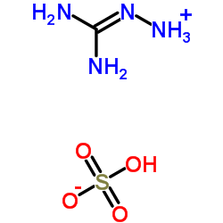 (Diaminomethylene)hydrazinium hydrogen sulfate Structure