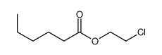 2-chloroethyl hexanoate结构式