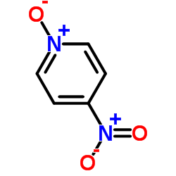 3-甲基-4-硝基吡啶-N-氧化物结构式