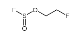 2-fluoroethyl fluorosulfite Structure