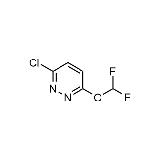 3-氯-6-(二氟甲氧基)哒嗪结构式