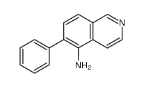 6-phenylisoquinolin-5-amine Structure