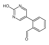 2-(2-oxo-1H-pyrimidin-5-yl)benzaldehyde Structure