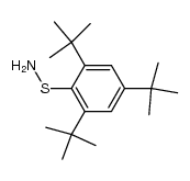 2,4,6-Tri-tert-butylbenzensulfensaeureamid Structure