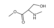 N-methyl-DL-serine methyl ester Structure