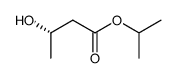 iso-propyl (S)-(+)-3-hydroxybutyrate Structure