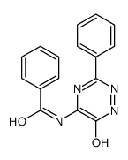 N-(6-oxo-3-phenyl-1H-1,2,4-triazin-5-yl)benzamide结构式