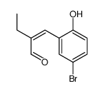 2-[(5-bromo-2-hydroxyphenyl)methylidene]butanal结构式