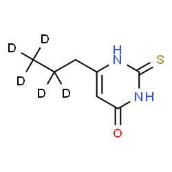 Propylthiouracil-d5 Structure