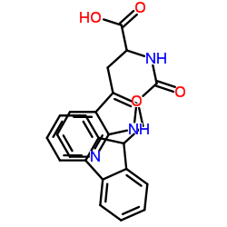2-(((((9H-芴-9-基)甲氧基)羰基)氨基)-3-(1H-吡咯并[2,3-b]吡啶-3-基)丙酸图片