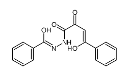 N'-[(Z)-4-hydroxy-2-oxo-4-phenylbut-3-enoyl]benzohydrazide结构式