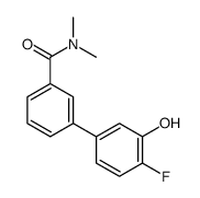 3-(4-fluoro-3-hydroxyphenyl)-N,N-dimethylbenzamide Structure