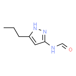 Formamide,N-(5-propyl-1H-pyrazol-3-yl)- Structure