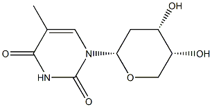 1-(2-Deoxy-α-D-erythro-pentopyranosyl)thymine picture