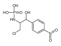 [[3-chloro-1-hydroxy-1-(4-nitrophenyl)propan-2-yl]amino]phosphonic acid Structure