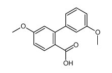 4-methoxy-2-(3-methoxyphenyl)benzoic acid Structure