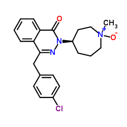 (R)-Azelastine N-Oxide (Mixture of Diastereomers) Structure