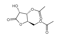 3,5-O-diacetyl-D-ribonolactone Structure
