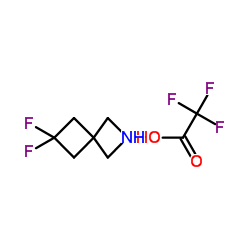 6,6-二氟-2-氮杂螺[3.3]庚烷 2,2,2-三氟乙酸盐图片