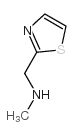 N-甲基-1-(噻唑-2-基)甲胺结构式