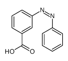 3-phenyldiazenylbenzoic acid Structure