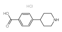 4-(4-羧基苯基)哌啶盐酸盐图片