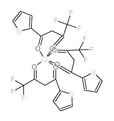Chromium,tris[4,4,4-trifluoro-1-(2-thienyl)-1,3-butanedionato-kO,kO']- (9CI) Structure