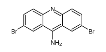 9-amino-2,7-dibromoacridine Structure