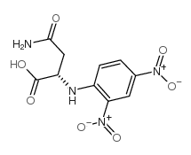 L-Asparagine,N2-(2,4-dinitrophenyl)- Structure