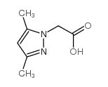 (3,5-dimethyl-pyrazol-1-yl)-acetic acid Structure
