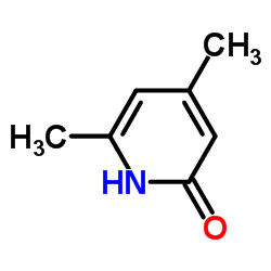 4,6-Dimethylpyridin-2-ol Structure