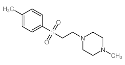 Piperazine,1-methyl-4-[2-[(4-methylphenyl)sulfonyl]ethyl]- picture