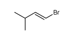 1-Bromo-3-methyl-butene Structure