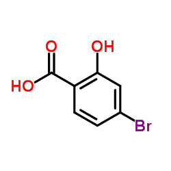 2-羟基-4-溴苯甲酸结构式
