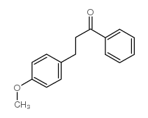 1-Propanone,3-(4-methoxyphenyl)-1-phenyl- Structure