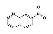 8-甲基-7-硝基-喹啉结构式