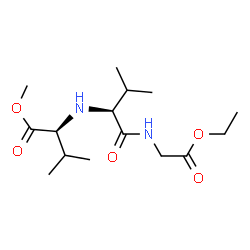 Glycine, N-[N-[1-(methoxycarbonyl)-2-methylpropyl]-L-valyl]-, ethyl ester, (S)- (9CI)结构式