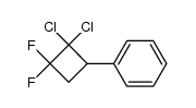 2,2-dichloro-1,1-difluoro-3-phenyl-cyclobutane Structure