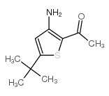 2-乙酰基-3-氨基-5-四丁基噻吩结构式