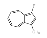 Azulene, 1-fluoro-3-methyl- (9CI) Structure