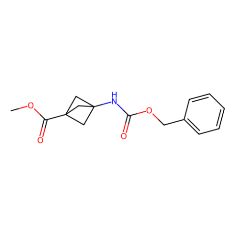 Methyl 3-{[(benzyloxy)carbonyl]amino}bicyclo[1.1.1]pentane-1-carboxylate Structure