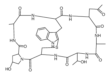 Ketophalloidin结构式