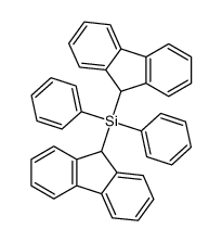 di-fluoren-9-yl-diphenyl-silane结构式