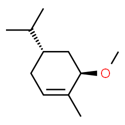 Cyclohexene, 6-methoxy-1-methyl-4-(1-methylethyl)-, trans- (9CI)结构式