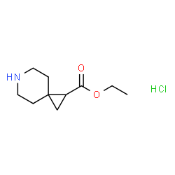 6-氮杂螺[2.5]辛烷-1-羧酸乙酯盐酸盐结构式