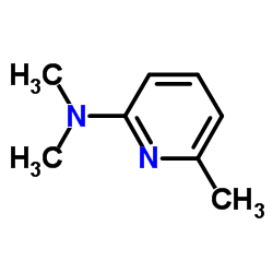 N,N,6-Trimethyl-2-pyridinamine结构式