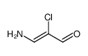 3-amino-2-chloroacrolein结构式