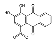 1,2-Dihydroxy-4-nitro-9,10-anthraquinone Structure
