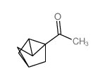 1-(2,3,4,5,6,7-hexahydrotricyclo[2.2.1.02,6]heptan-1-yl)ethanone结构式