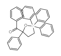Methanone,(2,2-dihydro-2,2,2,5-tetraphenyl-1,2-oxaphospholan-5-yl)phenyl- (9CI)结构式